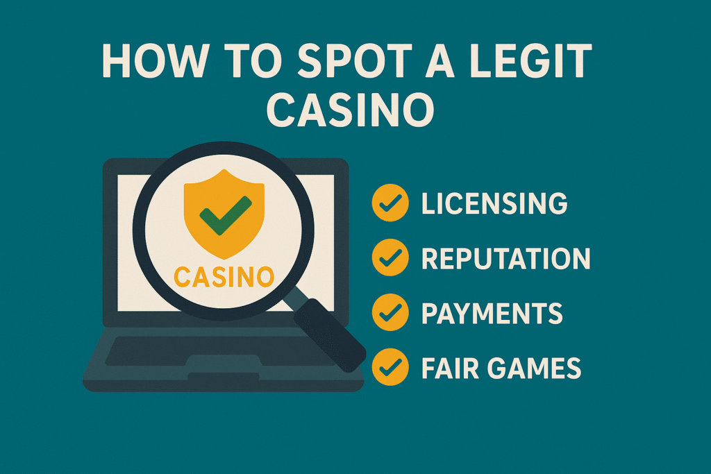 How to spot a legit casino